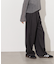 リラックスタックワイドパンツ
