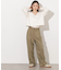 リラックスタックワイドパンツ