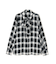 チェックボウタイブラウス