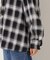 チェックボウタイブラウス
