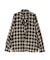 チェックボウタイブラウス