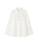 プリーツペプラムブラウス