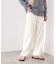 ベーシックツイルワイドパンツ