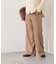 ベーシックツイルワイドパンツ