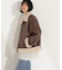 フェイクムートンボアブルゾン