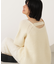 バックシャンボクシーニット