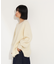 バックシャンボクシーニット