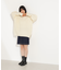 バックシャンボクシーニット