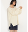 バックシャンボクシーニット
