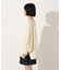 バックシャンボクシーニット