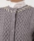 ケーブルステッチカーディガン