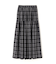 チェックティアードスカート