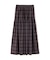 チェックティアードスカート