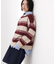 ヘアリーボーダーニット