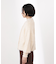クルーネックフェザーカーディガン
