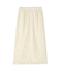 カットジャガードナロースカート