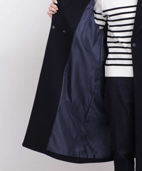 WEB限定／尾州ウールビックチェスターコート｜ナノ・ユニバースの通販