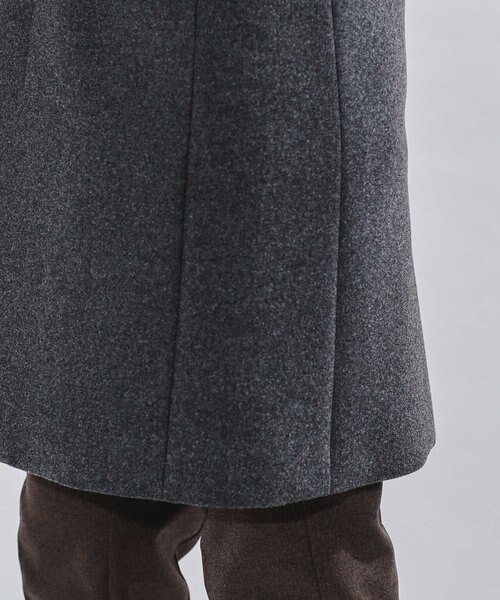 SUPER140'S メルトンチェスターコート｜ナノ・ユニバースの通販｜&mall