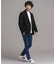 畔編みソフトニット　ジャケット