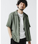 《WEB限定》ユニフレッシャーリネン 開襟シャツ 半袖