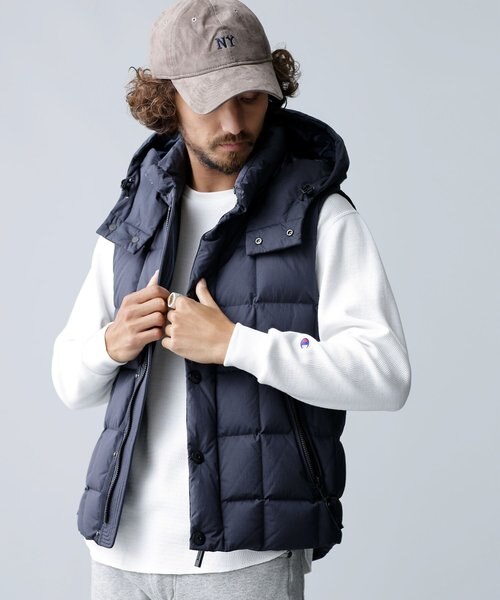 西川ダウン カグラベスト｜ナノ・ユニバースの通販｜&mall（アンド