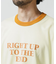 ロゴプリントトリムビッグTシャツ