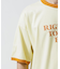ロゴプリントトリムビッグTシャツ