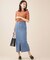 WEB限定／ハイウエストタイトデニムスカート
