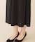 troisieme chaco／パワーショルダー ジャージーワンピース 長袖