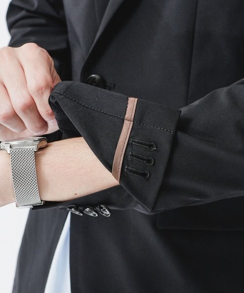 ナノユニバース×SOLOTEX　ダメリーノ　セットアップ　ストレッチ　L ダメリーノ SOLOTEX 4WAY ストレッチセットアップ｜ナノ