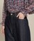 CIRCLE DENIM ハイウエストワイドデニム
