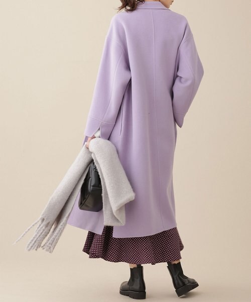 LA TORRE ダブルフェイスワイドテーラーコート｜ナノ・ユニバースの