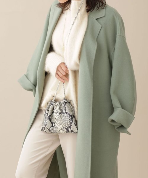 LA TORRE ダブルフェイスワイドテーラーコート｜ナノ・ユニバースの