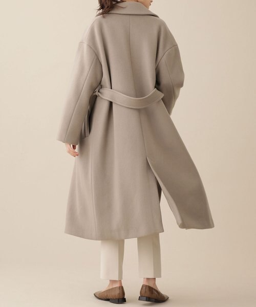 MANTECO ベルテッドチェスターコート｜ナノ・ユニバースの通販