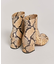 PELLICO／PYTHON FRONTE SHORT BOOTS