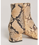 PELLICO／PYTHON FRONTE SHORT BOOTS