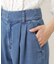 タックワイドテンセルデニムパンツ