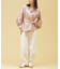 Mes Demoiselles／ボタンダウンカシュクールシャツ 長袖