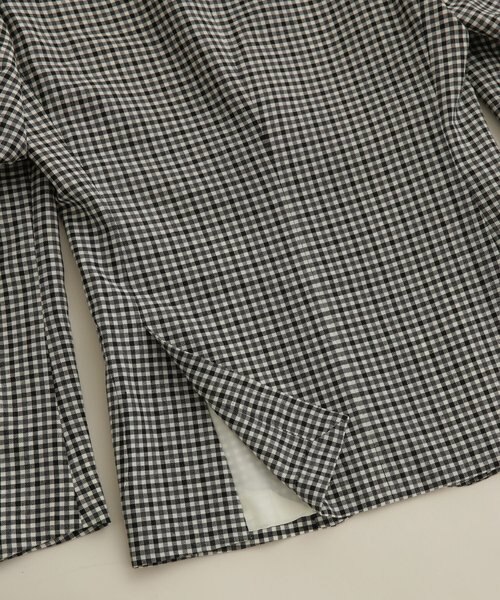 RING JACKET／別注M＆EVANS ギンガムチェック 3Bシングル