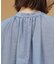 LB.03／マルチボタン使いハイネックブラウス ノースリーブ