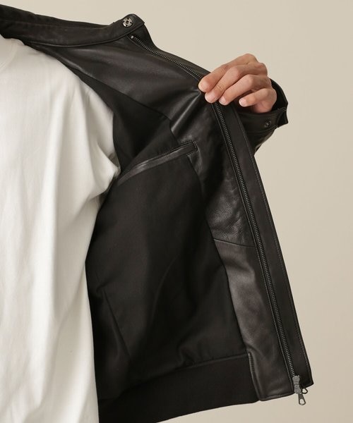 LB.03／ワンダーライトシープリブブルゾン｜ナノ・ユニバースの通販