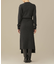 casa fline／ラップイレヘムニットドレス