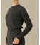 casa fline／ラップイレヘムニットドレス