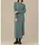 casa fline／ラップイレヘムニットドレス