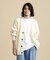 LB.04／WEB限定 畦編リラックスカーディガン
