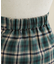 LB.04／ストレートシルエットチェック柄スカート