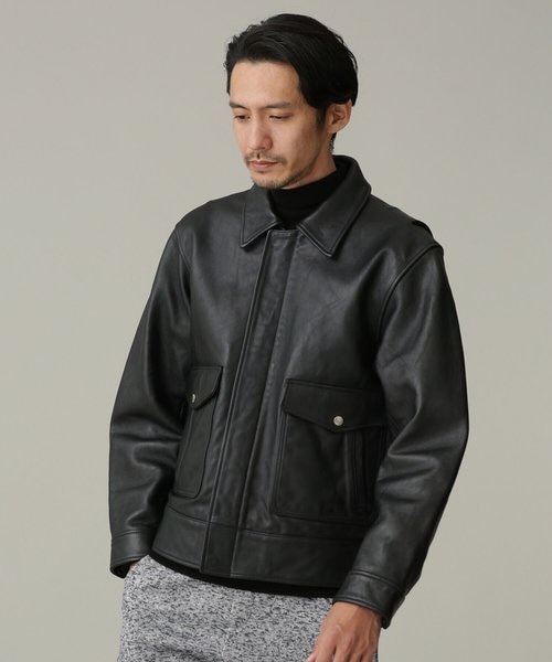 schott／別注 レザー｜ナノ・ユニバースの通販｜&mall（アンドモール