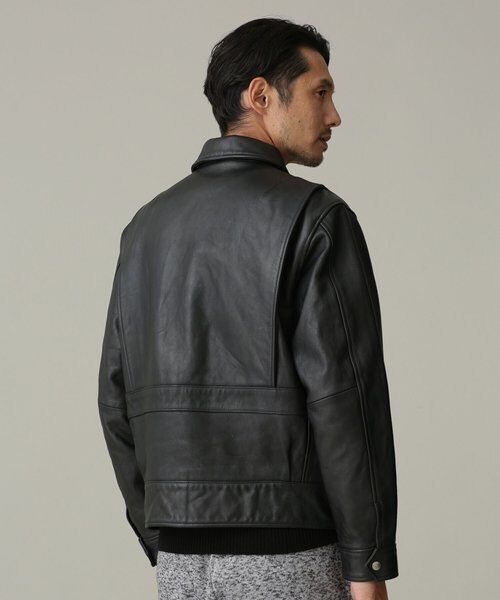 Schott NANO universe 別注レザージャケット Schott／別注 LEATHER JACKET｜ナノ・ユニバースの通販｜&mall（アンド