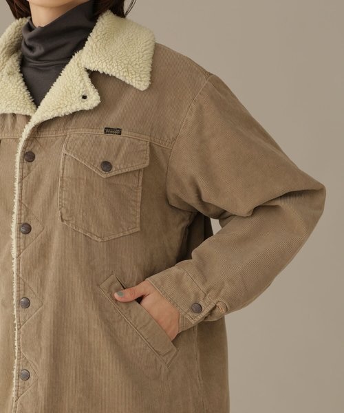 Wrangler／WRANGE COAT コーデュロイボアジャケット｜ナノ・ユニバース