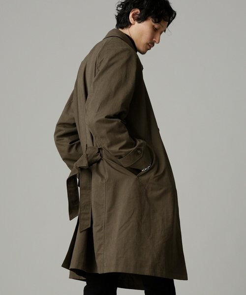 LB.04／微起毛バルカラーコート｜ナノ・ユニバースの通販｜&mall